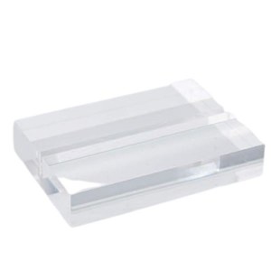 Picture of Lucite Card Holder Base Clear 3" x 2"